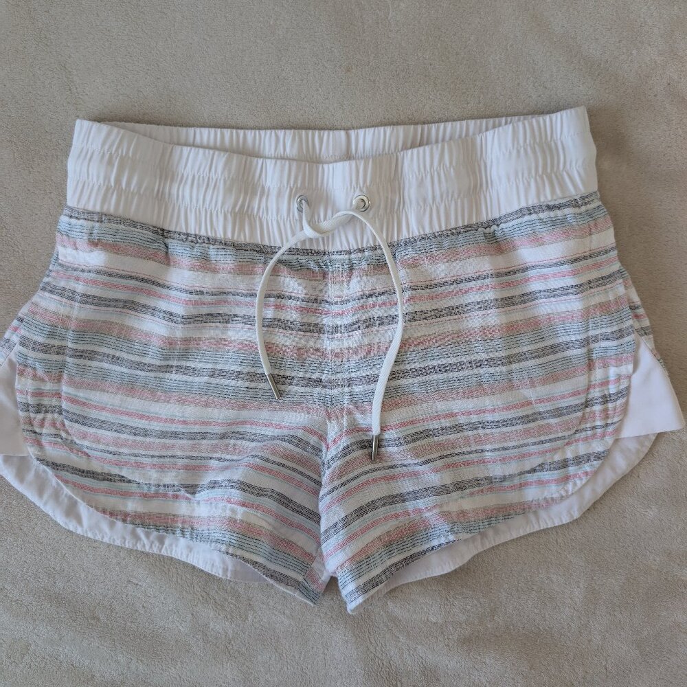 3/$30 Athletic striped athletic shorts